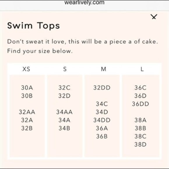 Lively Swim Top Navy Blue White Stripe M - Picture 2 of 7